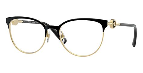 versace ve 2172s eyeglasses in gold|Versace VE1271 Black/Gold Eyeglasses.